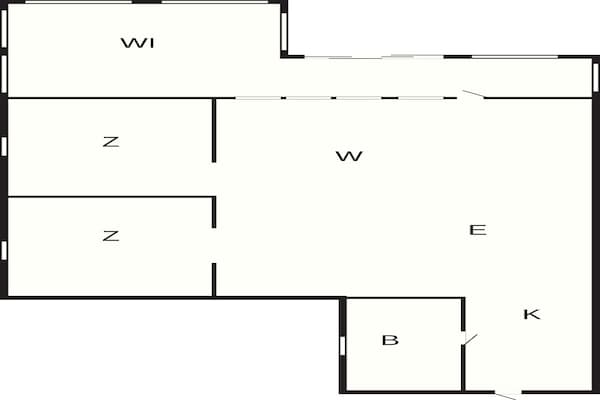Foto van 4 sterren vakantie huis in HYLTEBRUK - Vakantiehuis in HYLTEBRUK - FloorPlan