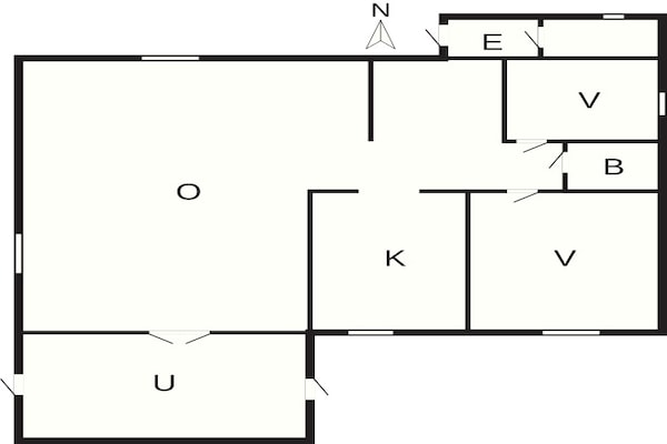 Foto van Appartement in de buurt van Stenungsund - Vakantiehuis in MUNKEDAL - FloorPlan