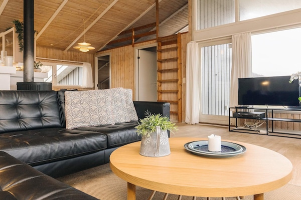 Foto van Luxe strandhuis met zwembad - Vakantiehuis in Løkken - Indoor