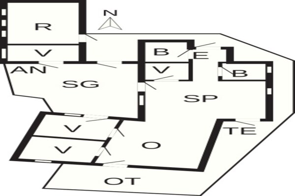 Foto van Moderne retraite in Lokken -- By Traum Ferienwohnungen - FloorPlan