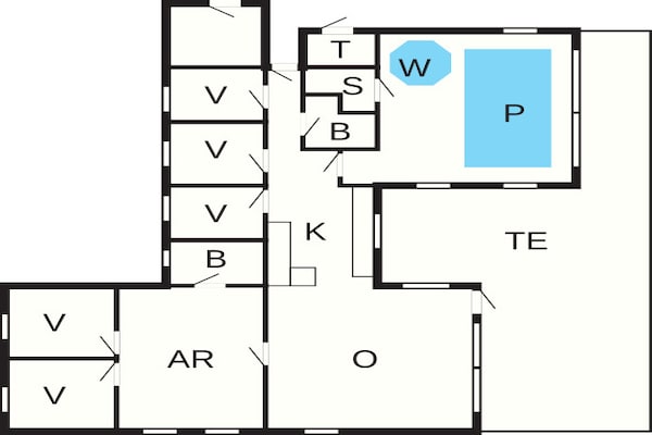 Foto van Luxe retraite aan zee -- By Traum Ferienwohnungen - Vakantiehuis in Faaborg - FloorPlan