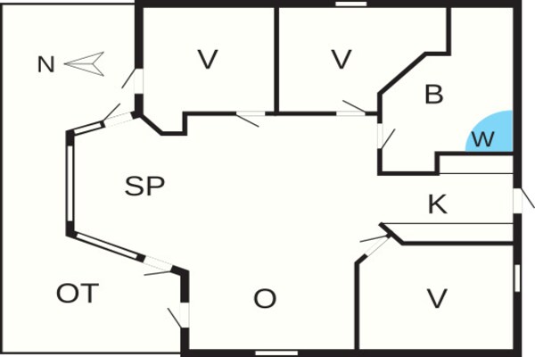 Foto van Gezellig strandhuis -- By Traum Ferienwohnungen - Vakantiehuis in Ulfborg - FloorPlan
