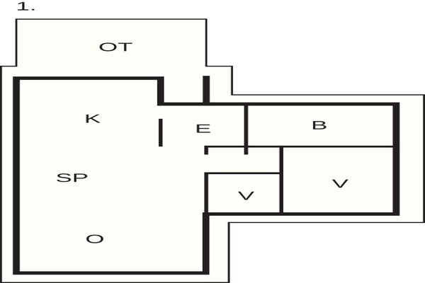 Foto van 4 persoons vakantie huis in Sæby-By Traum - Vakantiehuis in Sæby - FloorPlan