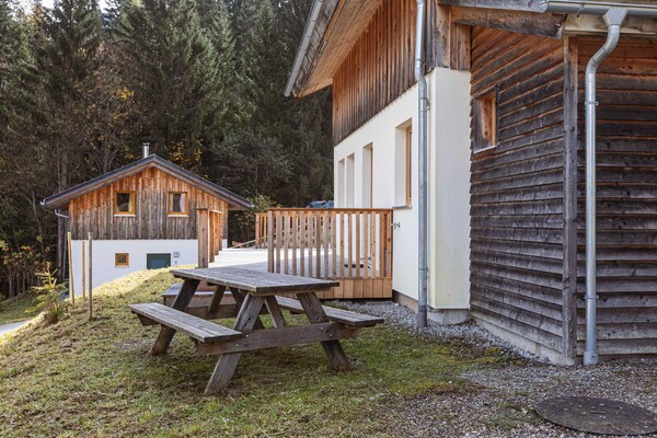 Foto van Chalet in Dachstein West met gedeeld zwembad - Vakantiehuis in Annaberg-Lungötz - TerraceBalcony