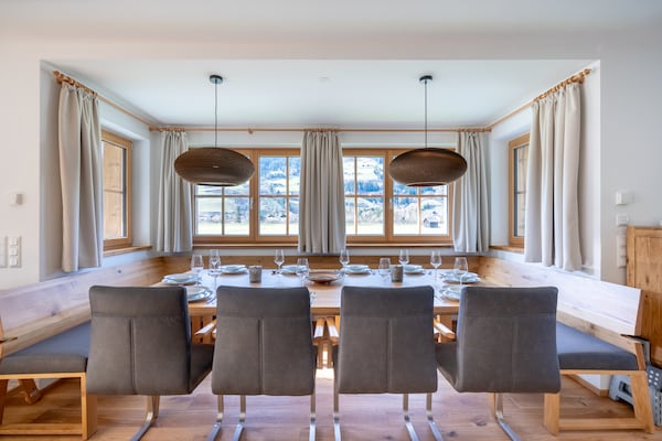 Foto van Chalet in Bad Hofgastein bij Skiliften - Vakantiehuis in Bad Hofgastein - DiningRoom