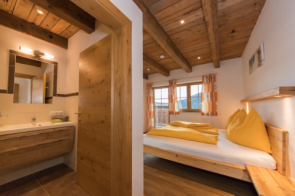 Foto van Vakantieappartement Imbachhorn – direct aan de skipiste - BedRoom