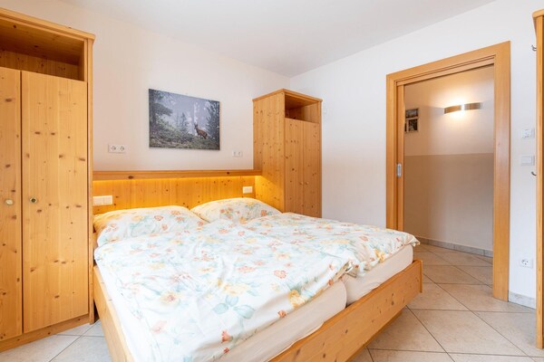 Foto van Appartement in Hollersbach met Terrace - Vakantiehuis in Hollersbach im Pinzgau - BedRoom