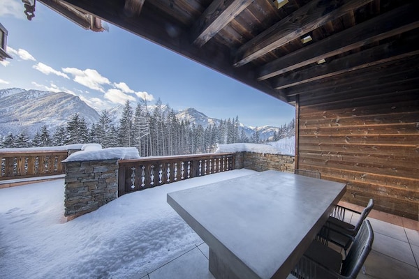 Foto van Chalet nabij Wildkogel Arena - Vakantiehuis in Neukirchen - TerraceBalcony