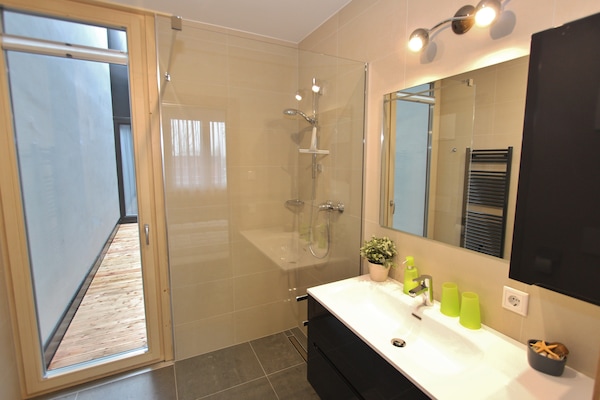 Foto van Appartement in Neukirchen bij Skilift - Vakantiehuis in Neukirchen am Großvenediger - BathRoom