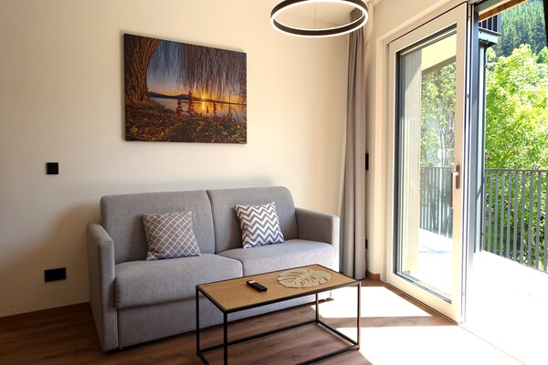 Foto van Bergzeit Appartementen direct aan de skipiste - Vakantiehuis in Saalbach-Hinterglemm - LivingRoom