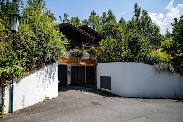 Foto van Tweepersoonskamer nabij de Ritzensee - Vakantiehuis in Saalfelden am Steinernen Meer - ExteriorSummer
