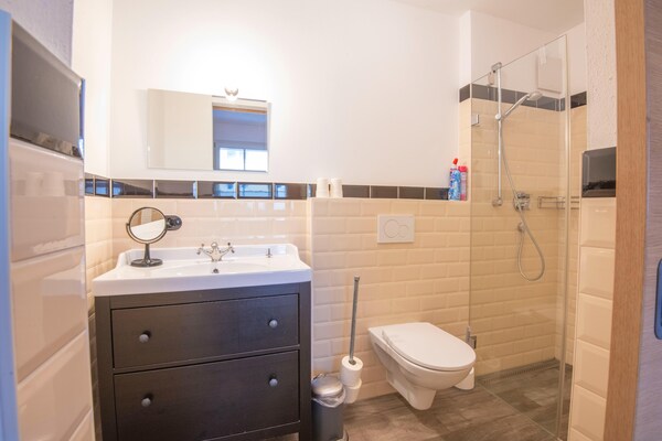 Foto van Appartement in Brixen bij SkiWelt Lift - Vakantiehuis in Brixen im Thale - BathRoom