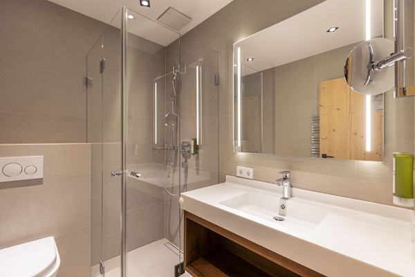 Foto van Appartement met 1 slaapkamer voor 5 personen - Vakantiehuis in Reith bei Kitzbühel - BathRoom