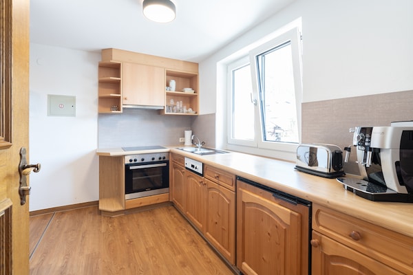 Foto van Appartement in St. Anton met sauna - Vakantiehuis in St. Anton am Arlberg - Kitchen