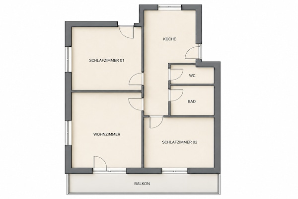Foto van Appartement in St. Anton met sauna - Vakantiehuis in St. Anton am Arlberg - FloorPlan