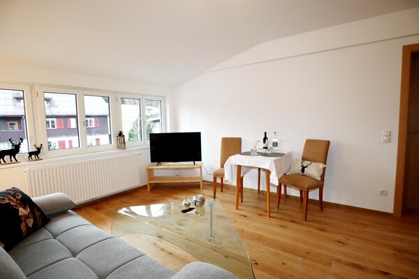 Foto van Appartement in het Bregenzerwald - Vakantiehuis in Sibratsgfäll - LivingRoom