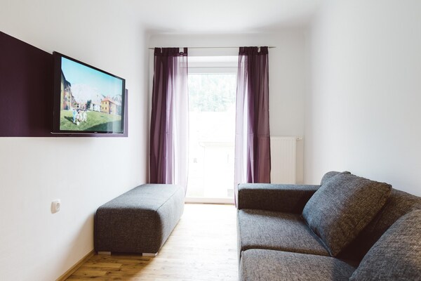 Foto van Gezellig appartement met balkon (zonder borg) - Vakantiehuis in Eisenerz - LivingRoom