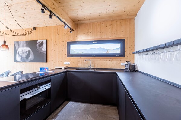 Foto van Gezellig chalet met whirlpool - Vakantiehuis in Sankt Georgen am Kresichberg - Kitchen