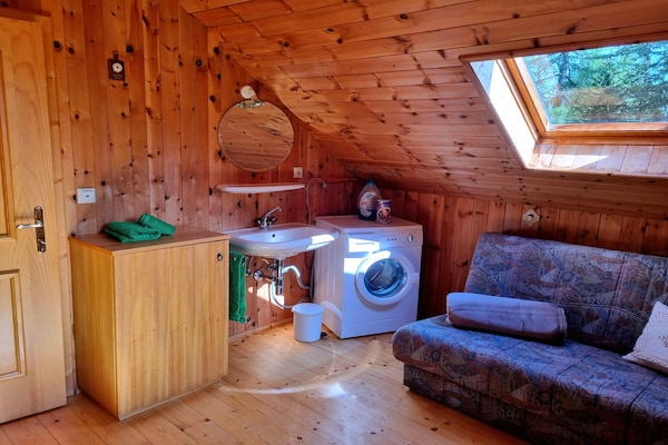 Foto van Alpenhut in Murau bij Skipiste - Vakantiehuis in St. Lorenzen ob Murau - TerraceBalcony