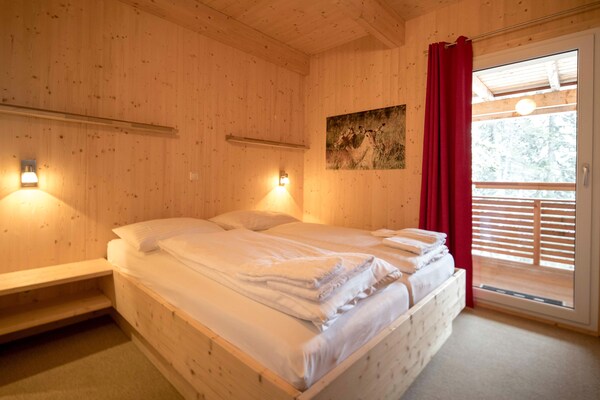 Foto van Modern huisje met bubbelbad - Vakantiehuis in Turracherhöhe - BedRoom