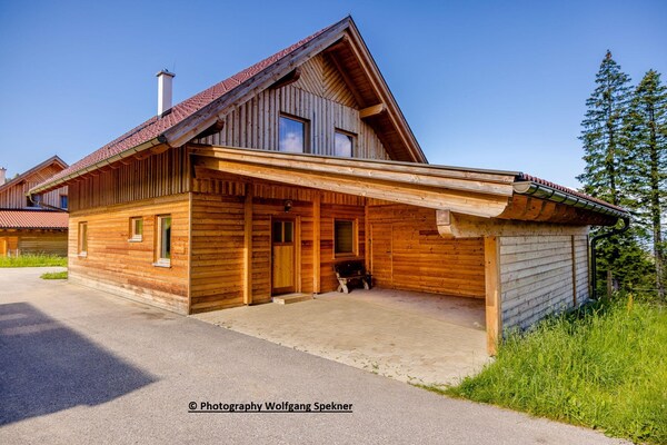 Foto van Chalet in Karinthië met sauna bij skipistes - Vakantiehuis in Sankt Gertraud-Weinebene - ExteriorSummer