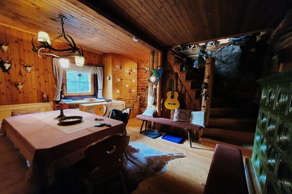 Foto van Idyllische hut met sauna - Vakantiehuis in Bad Kleinkirchheim - LivingRoom