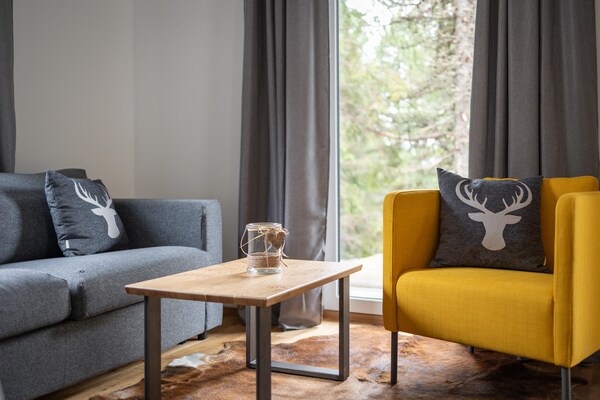 Foto van Chalet in Turracher Höhe met Skitoegang - Vakantiehuis in Turracherhöhe - LivingRoom