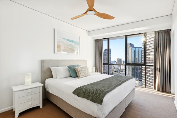 Foto van Appartement met 3 slaapkamers, uitzicht op de oceaan, fitnessruimte en zwembad - BedRoom