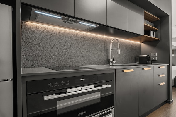 Foto van Braddon Studio met parkeergelegenheid en barbecue - Vakantiehuis in Braddon - Kitchen