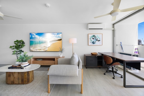 Foto van Stijlvol 2-slaapkamerappartement in Surfers Paradise met rivierzicht - BedRoom