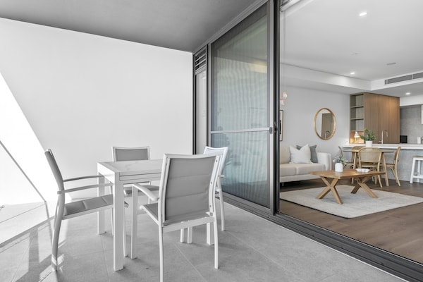 Foto van Stijlvol appartement met 2 slaapkamers, uitzicht en toegang tot het dak - TerraceBalcony