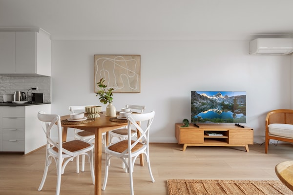 Foto van Stijlvol appartement met 1 slaapkamer vlakbij Manly Beach - DiningRoom