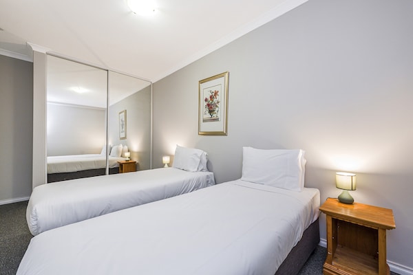 Foto van App in Centraal-Oost-Perth met zwembad & fitness - Vakantiehuis in East Perth - BedRoom