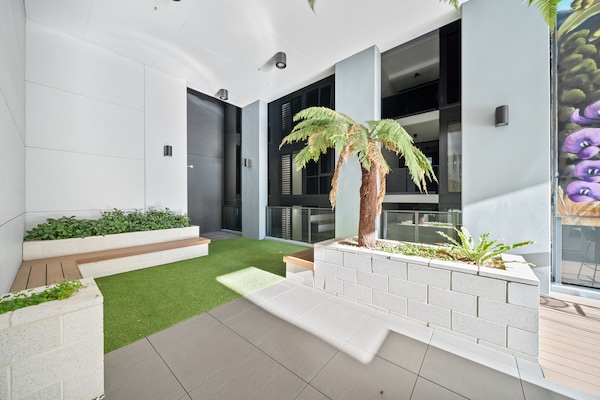 Foto van Stijlvol appartement met 2 slaapkamers in het zakendistrict van Canberra - HallReception