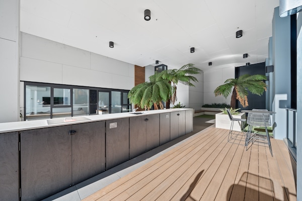 Foto van Stijlvol appartement met 2 slaapkamers in het zakendistrict van Canberra - TerraceBalcony