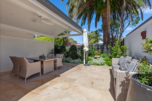 Foto van Familieverblijf met binnenplaats - Vakantiehuis in Mosman - TerraceBalcony