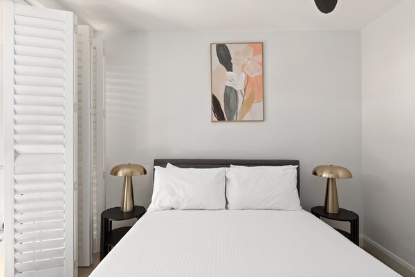 Foto van Licht appartement in Surry Hills met een fantastisch balkon en uitzicht. - BedRoom