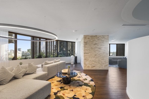 Foto van Licht 1-slaapkamerappartement in het centrum van Brisbane - HallReception