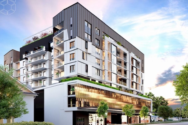 Foto van Stijlvol nieuw appartement in Cannington met parkeergelegenheid - ExteriorSummer