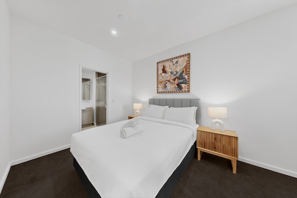 Foto van Stijlvol nieuw appartement in Cannington met parkeergelegenheid - BedRoom