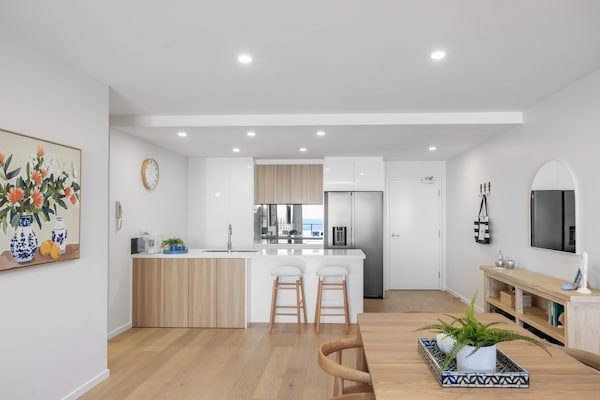 Foto van Appartement met 3 slaapkamers aan het strand met uitzicht op de oceaan. - Kitchen
