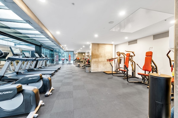 Foto van Appartement met 1 slaapkamer in een hoogbouwcomplex vlakbij Southern Cross. - Wellness
