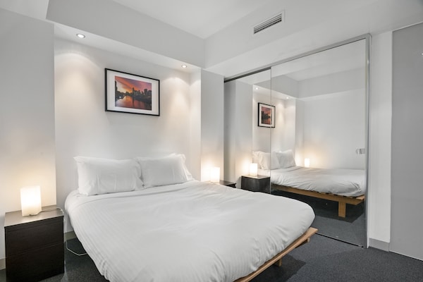 Foto van Appartement met 1 slaapkamer in Melbourne, Flinders Street - BedRoom