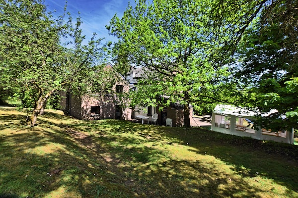 Foto van Gezellig huisje in Durbuy met tuin - Vakantiehuis in Barvaux-Sur-Ourthe - ExteriorSummer