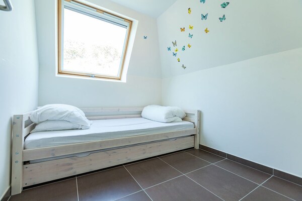Foto van Prachtig vakantiehuis in Adinkerke met een omheind terras - BedRoom