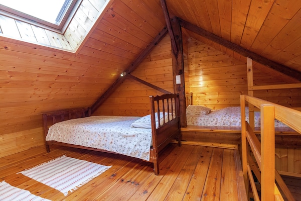Foto van Vakantiehuis in Saint-Hubert met Sauna - Vakantiehuis in Saint-Hubert - BedRoom