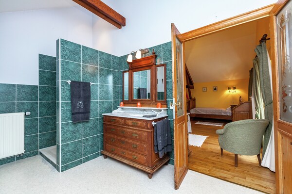 Foto van Vakantiehuis in Saint-Hubert met Sauna - Vakantiehuis in Saint-Hubert - BathRoom