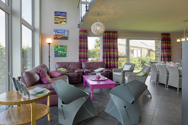 Foto van Ovifat Sauna Escape, Waimes - Vakantiehuis in Waimes - LivingRoom