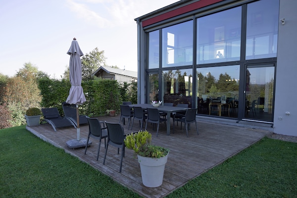Foto van Ovifat Sauna Escape, Waimes - Vakantiehuis in Waimes - TerraceBalcony