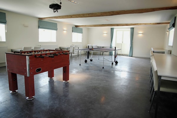 Foto van Kasteel Marchin met sauna - Vakantiehuis in Vyle-Et-Tharoul - RecreationRoom